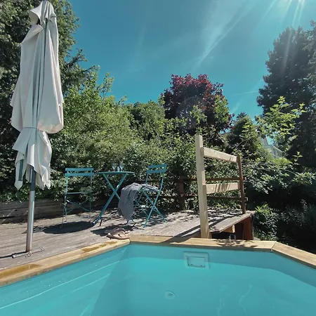 Nyaraló Weinquartier Kalter Huegel 70 Qm Garten Lagerfeuer Pool Terrasse Parkplatz Naumburg